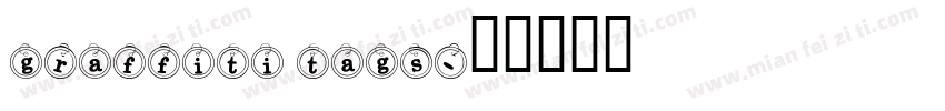 graffiti tags字体转换